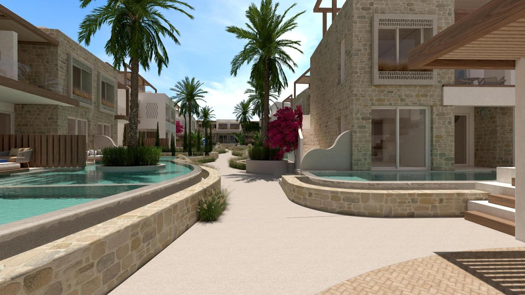 Uzenie All Suites Boutique Resort (Adults Only) Adelianos Kampos Eksteriør billede