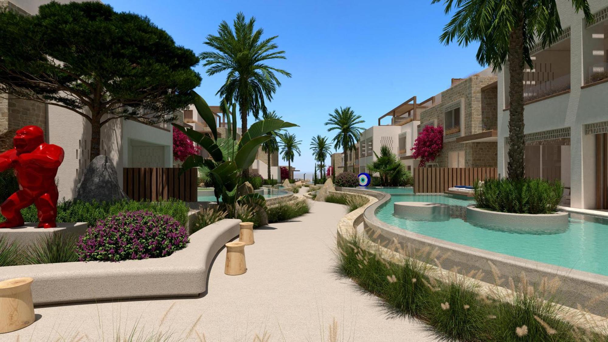 Uzenie All Suites Boutique Resort (Adults Only) Adelianos Kampos Eksteriør billede