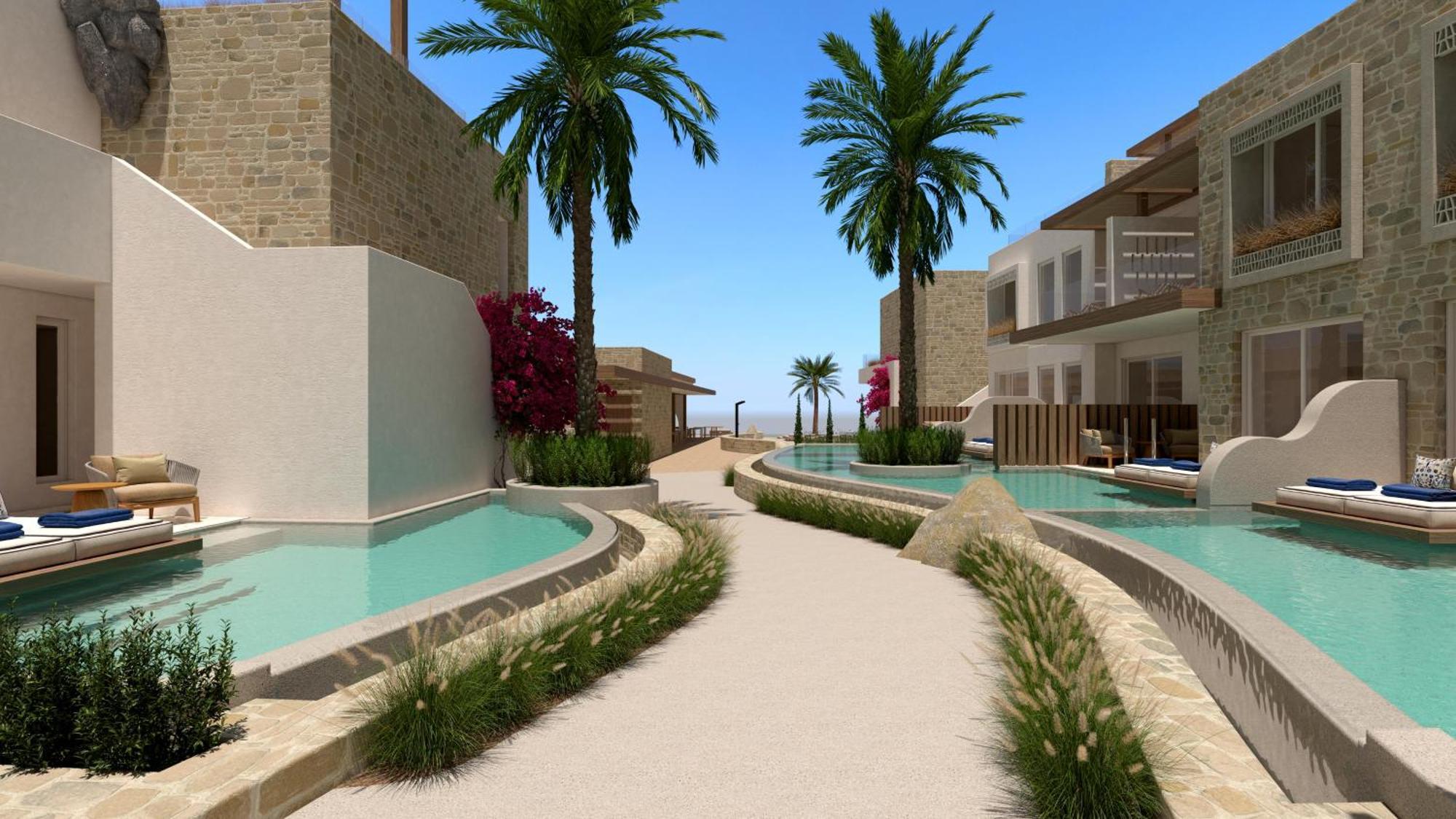 Uzenie All Suites Boutique Resort (Adults Only) Adelianos Kampos Eksteriør billede