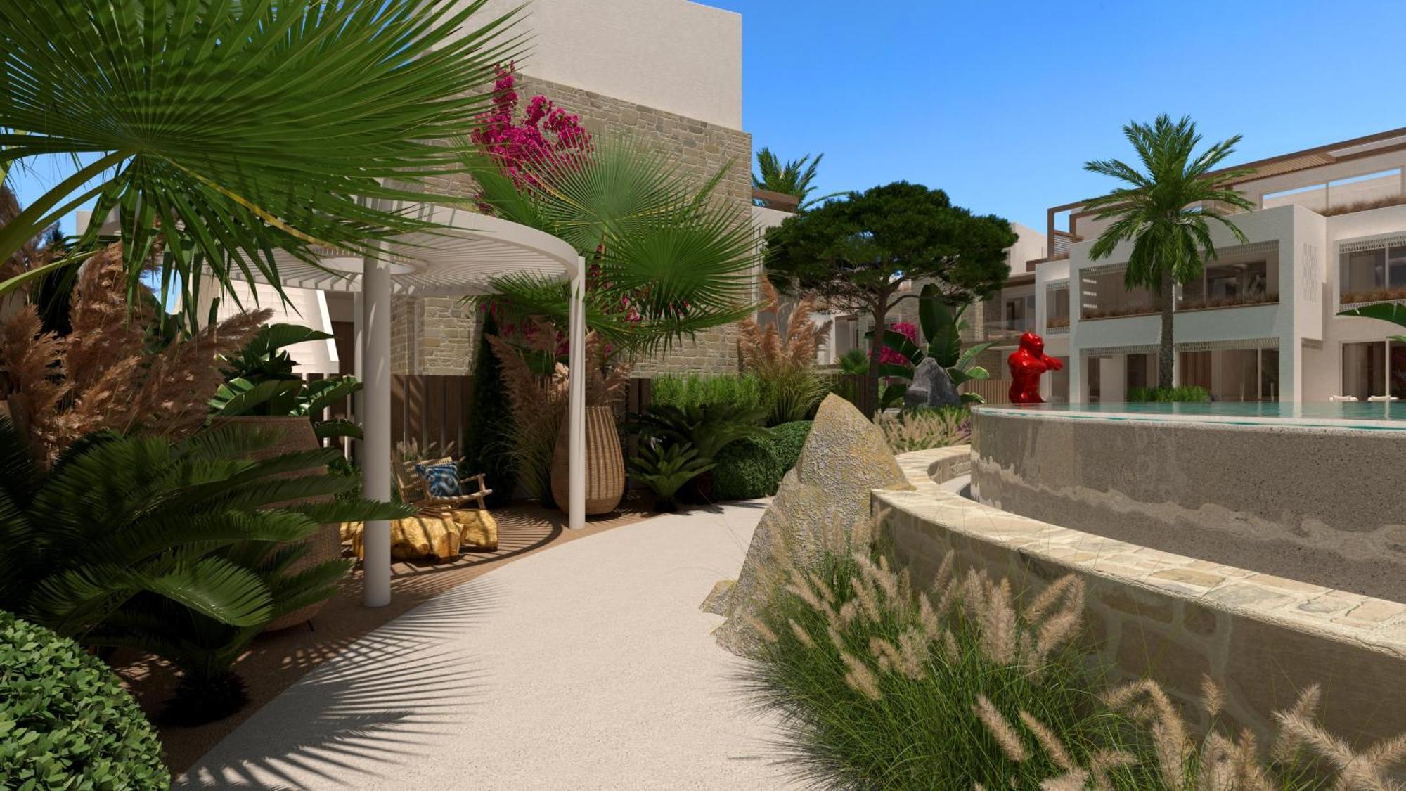 Uzenie All Suites Boutique Resort (Adults Only) Adelianos Kampos Eksteriør billede