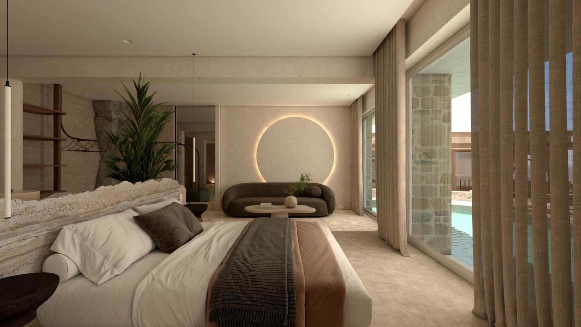Uzenie All Suites Boutique Resort (Adults Only) Adelianos Kampos Eksteriør billede