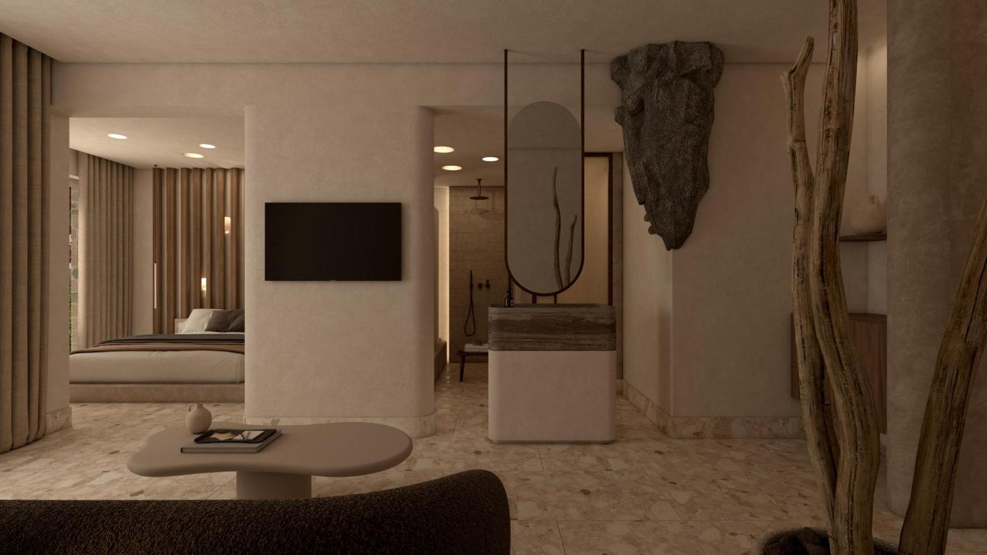 Uzenie All Suites Boutique Resort (Adults Only) Adelianos Kampos Eksteriør billede