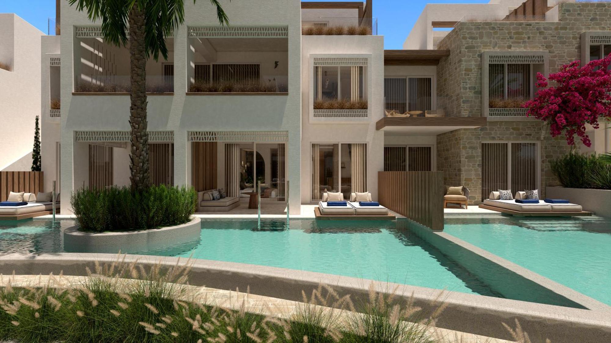 Uzenie All Suites Boutique Resort (Adults Only) Adelianos Kampos Eksteriør billede
