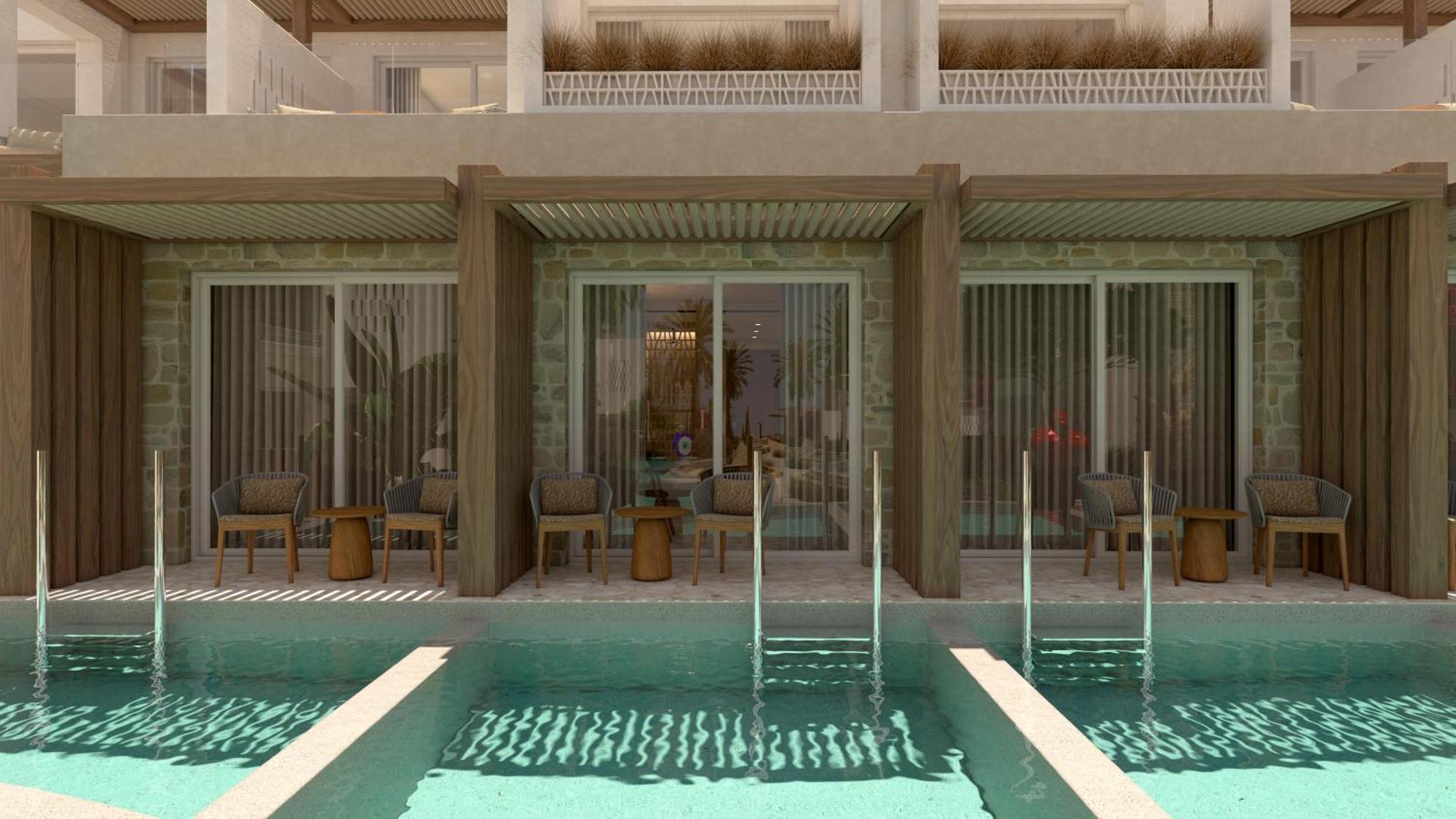 Uzenie All Suites Boutique Resort (Adults Only) Adelianos Kampos Eksteriør billede